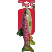 Kong Wildshieldz Trout - Werpspeelgoed - M