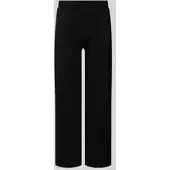 Review Sweatpants met logoprint en achterzak