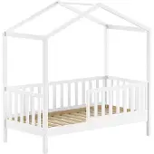 Huisenthuis.nl Peuterbed Bibi Wit - Hoogte 16 cm