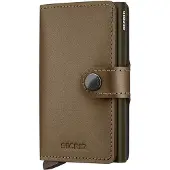 Secrid Miniwallet Matte Satin Bruin heren