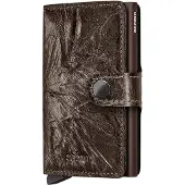 Secrid Miniwallet Crunch Bruin dames