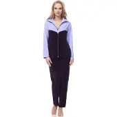 Merry Style – Dames Huispak – Vrijetijdspak – Velours – MS-MG-F-SUIT-n – Blauw – XXL