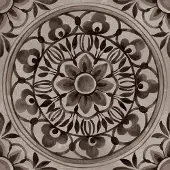 Valence Technology Lunessa vloertegel 20x20cm grijs met bloemen