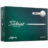 Titleist AVX AIM Golfballen Wit 2026