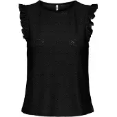 ONLY Top 'ONLSmilla' zwart