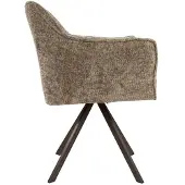 Hoyz Collection eetkamerstoel raster - 60x63x81 cm set van 2