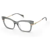 Blumarine Bril - - VBM898 - Grijs transparant glanzend - Acetaat - 52/17/140