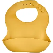 Thermobaby Siliconen slab - - Met vanger - Honinggeel