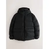 Next - Heren - Standaard lengte - Signature Down Filled Padded Coat - Zwart