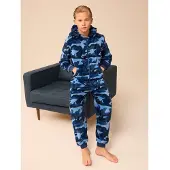 Next Nachtkledij lichtblauw / donkerblauw / zwart
