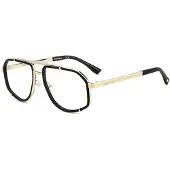 Dsquared2 D2 0191 Black gold 56/18/145 MAN Brilmonturen