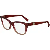 Longchamp LO2744 N 55/16/140 Geweven rode Acetaat ZIJDE LO2744 N