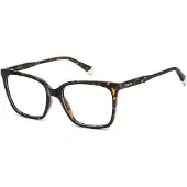 Polaroid PLD D588 54/17/145 Havana polyamide monturen VROUW PLD D588