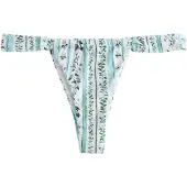 Next Bikinibroek pastelblauw / donkergroen / rosa / wit