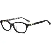 Kate spade KS ADALI 2/FJ 53/15/140 Zwarte Acetaat monturen VROUW KS ADALI 2/FJ