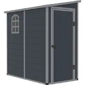 Westmann Kunststof aanbouw tuinschuur hortus m -111x191x194cm -