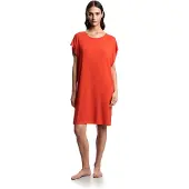 Emporio Armani Dames Essential Studs koraal nachthemd (XL), Homewear, Viscose, Korte mouwen EW002965_AF19024