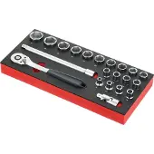 Facom start module foam doppen 1/4" 21-delig - MODM.SL151-21