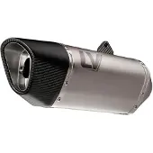 Leovince Lv-14 R Titanium Kawasaki Klz 1000 Abs 19-24 Gehomologeerde Uitlaatdemper