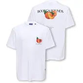 Only & Sons Osjtasty T-shirts Heren Wit 122/128