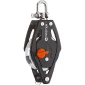 Tersma Single Pulley With Lock And Becket 40 Mm Zilver