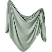 Copper Pearl Briar Knit 116x116 Cm Knit Muslin Groen Kinderen