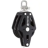 Tersma Double Swivel Bearing Pulley With Becket 60 Mm Zilver