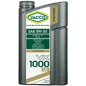 Yacco Vx1000 Le 5w30 Oil 2l Transparant
