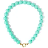 Yehwang Ketting met grote kralen en frontsluiting-15mm