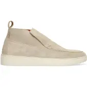 Manfield Beige suède boots | Maat 45