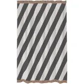 Mette Ditmer Douchegordijn Diagonal Chocolate (150 x 200 cm)