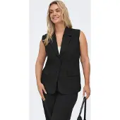 ONLY Carmakoma Carvictoria Stijlvol Gilet Dames Zwart 46