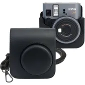 EtuiTab Instax MINI 41 - Beschermhoes - Zwart - Kunstleer