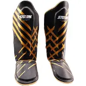 Stormcloud Lynx - Scheenbeschermers - Zwart-Goud - XL