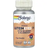 Solaray Advanced Lutein Eyes 24mg Vitamins Capsules 60 Eenheden