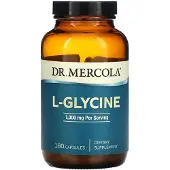 Dr. Mercola , L-Glycine, 1,000 mg, 180 Capsules (500 mg per Capsule)