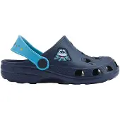 Coqui Klompen Kinderen Little Frog Donkerblauw-Blauw 2118A - Maat 20-21