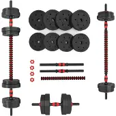 HMS Verstelbare Halter en Dumbbell Set - 15 kg