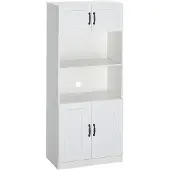 HOMCOM Küchenschrank mit 5 Ebenen 835-684V90