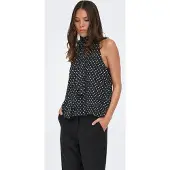 ONLY Blouse zwart / wit
