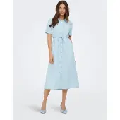 ONLY Blousejurk 'ONLCharis' lichtblauw