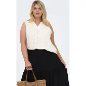 ONLY Carsandra Top Dames Wit M-46/48