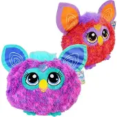 Dinotoys Furby Set mit 2 Plüschtieren - ca. 40 cm