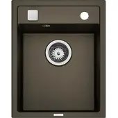 NABER Spoelbak ANGOLA 40, model ESPRESSO, met draaiende mengkraan / Cin-nagranit / Granit spoelbak