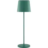 Brilliant LED-tafellamp Kaami, dimbaar, groen, Woon-/ Eetkamer, metaal, Modern, LED tafellamp