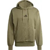 Adidas Sportsweatshirt 'Essentials Feelcozy' olijfgroen / zwart