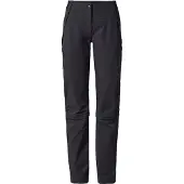 Vaude - Women's Farley Stretch Capri T-Zip Pants III - Afritsbroek 44 - Short, zwart