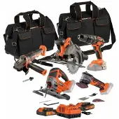 Dual Power Gereedschapsset (5 Stuks)