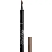 Gosh Brow Hair Stroke precisie wenkbrauw styling pen 002 Grijsbruin