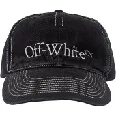 OFF-WHITE Bookish OW Black Baseball Cap